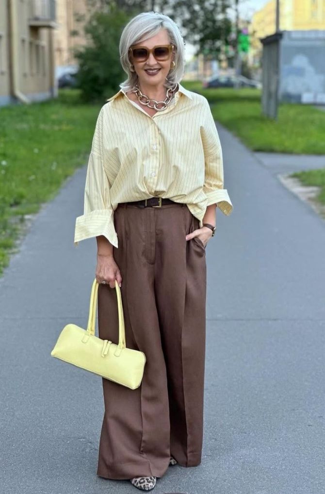 How to wear palazzo pants: stylist recommendations 6
