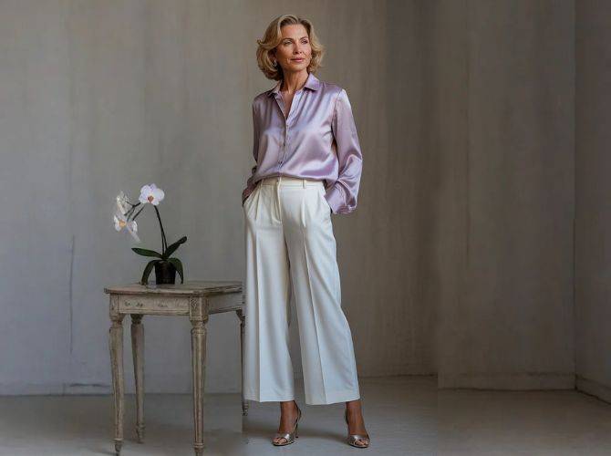 How to wear palazzo pants: stylist recommendations 2