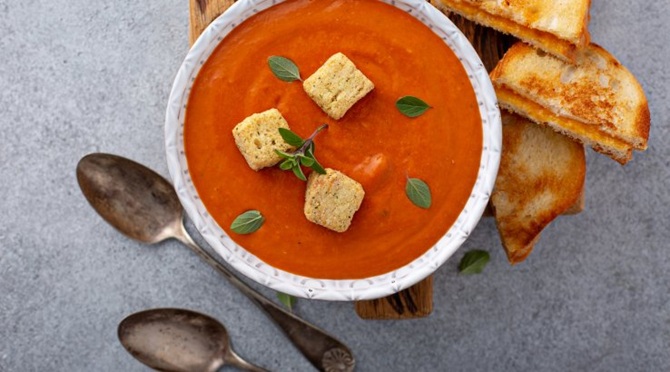 5 best cold soups with tomatoes: step-by-step recipes 2