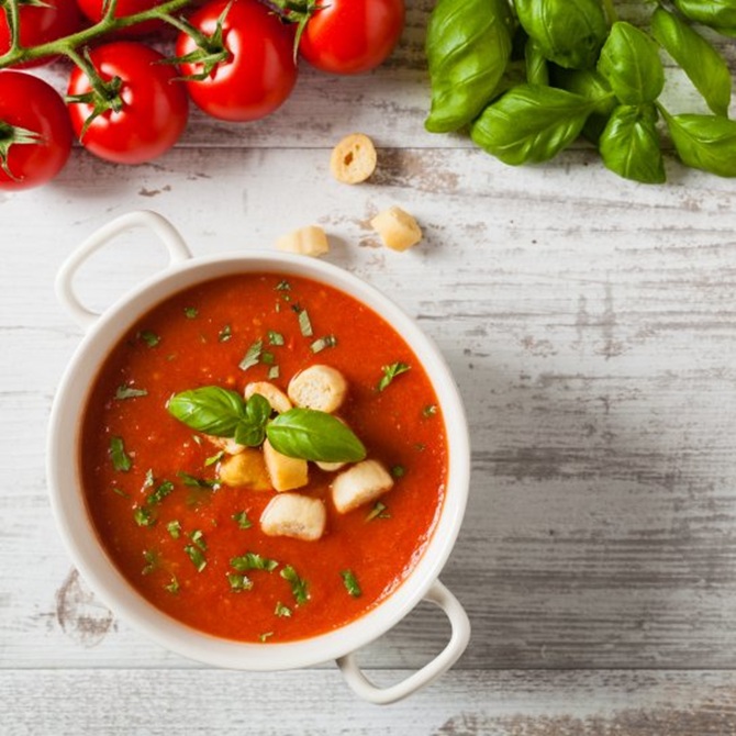 Die 5 besten kalten Suppen mit Tomaten: Schritt-für-Schritt-Rezepte 3