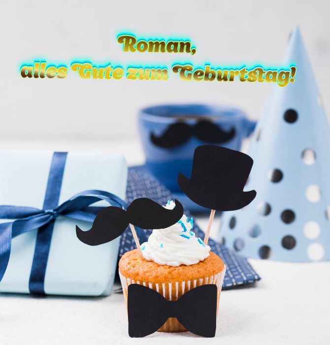 Schöne Geburtstagsgrüße für Roman: Karten, Prosa, Gedichte 4