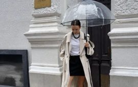 Was man an einem regnerischen Tag trägt: Die besten Outfits
