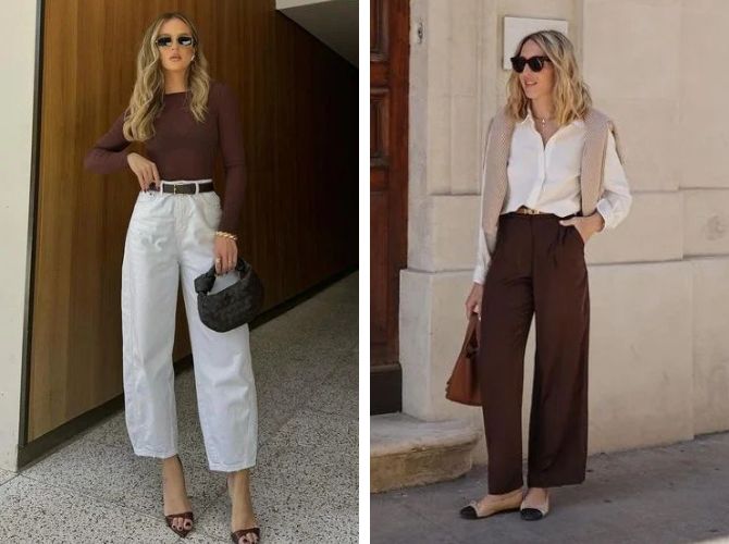 How to wear brown: universal combinations 2