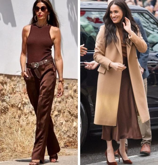 How to wear brown: universal combinations 5
