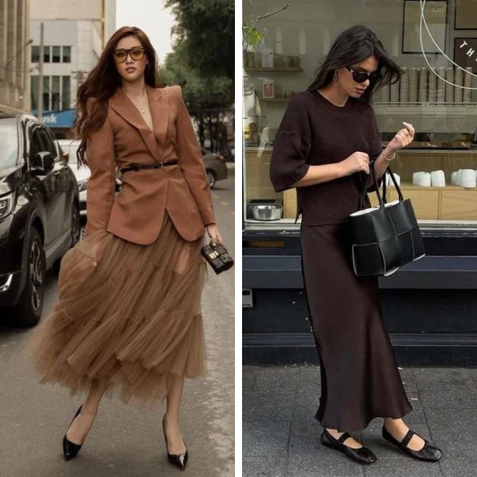How to wear brown: universal combinations 6