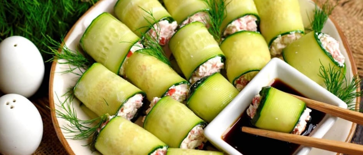 Лучшие закуски с огурцами, которые украсят ваш стол