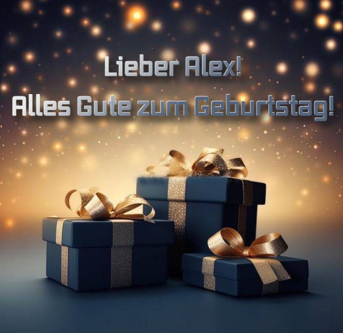 Herzlichen Glückwunsch zum Geburtstag, Alex – in Karten, Gedichten und eigenen Worten 5