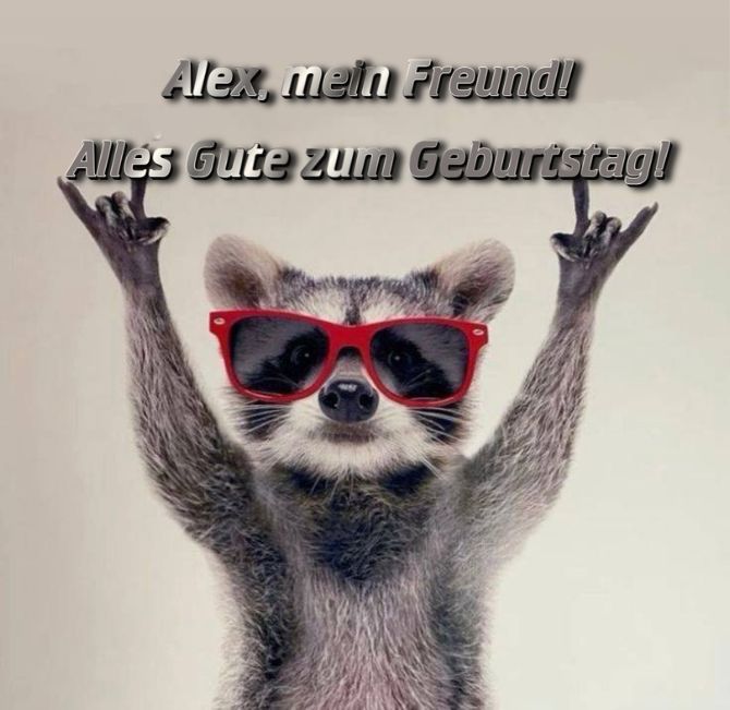 Herzlichen Glückwunsch zum Geburtstag, Alex – in Karten, Gedichten und eigenen Worten 7