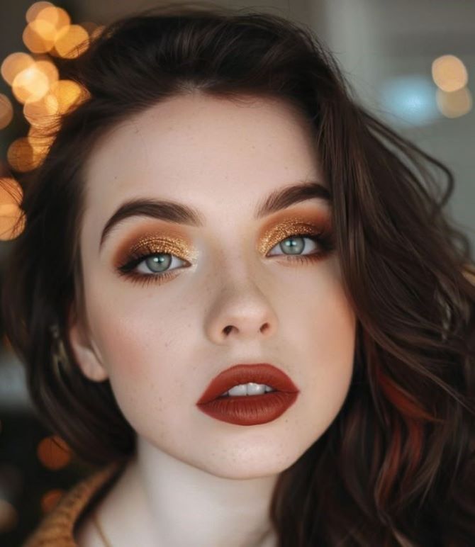 Макияж «пряная тыква» (Pumpkin Spice): осенний тренд 2025 года 11
