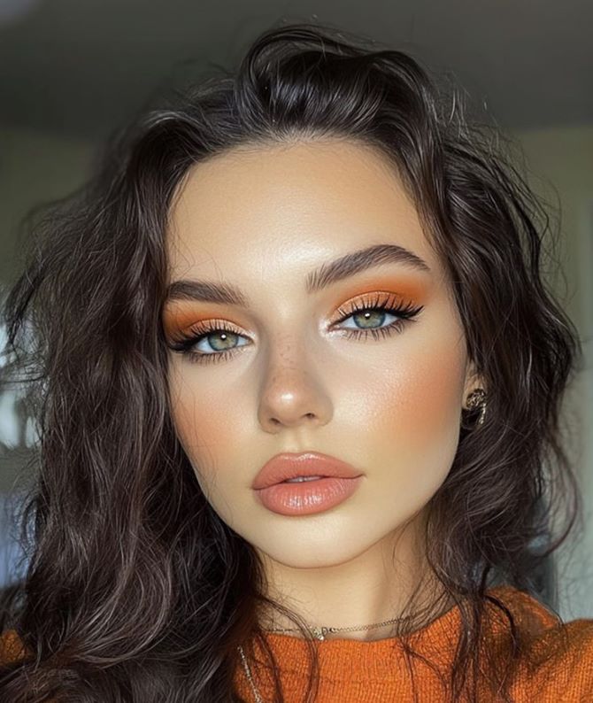 Макияж «пряная тыква» (Pumpkin Spice): осенний тренд 2025 года 12