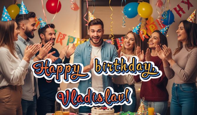 Happy birthday, Vladislav – wishes in poetry, prose, and cards 3