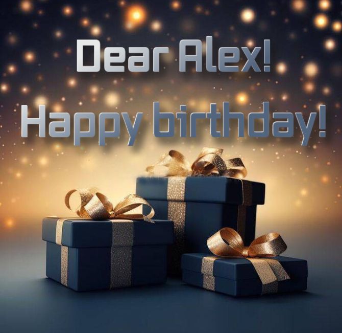 Happy Birthday to Alex – in cards, poems, and your own words 5