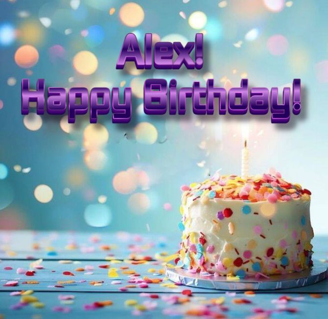 Happy Birthday to Alex – in cards, poems, and your own words 6