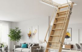 Чердачная лестница: скрытый элемент, который делает дом удобнее