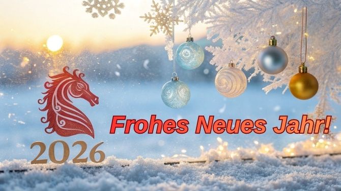 Frohes Neues Jahr 2026: Herzliche Grüße zum Jahr des Pferdes 4