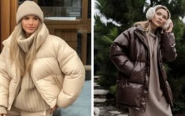 С чем носить пуховик зимой 2025 года: 5 модных образов