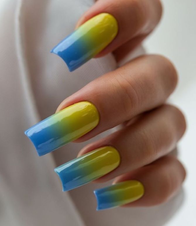 Gradient Manicure: The Best Design Ideas 11