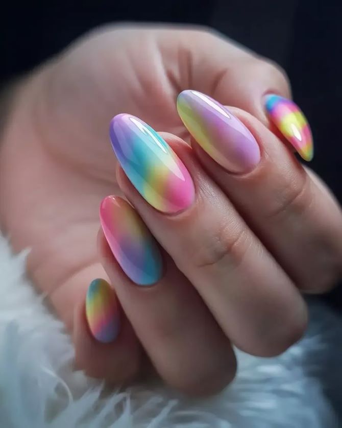 Gradient Manicure: The Best Design Ideas 28