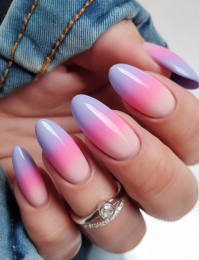 Gradient Manicure: The Best Design Ideas 29