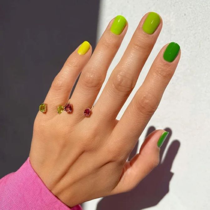 Gradient Manicure: The Best Design Ideas 15