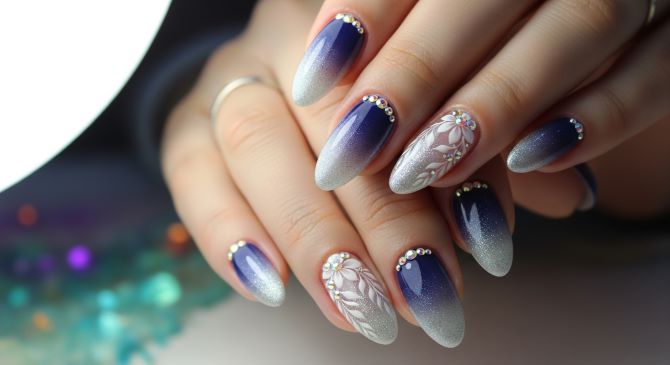 Gradient Manicure: The Best Design Ideas 30