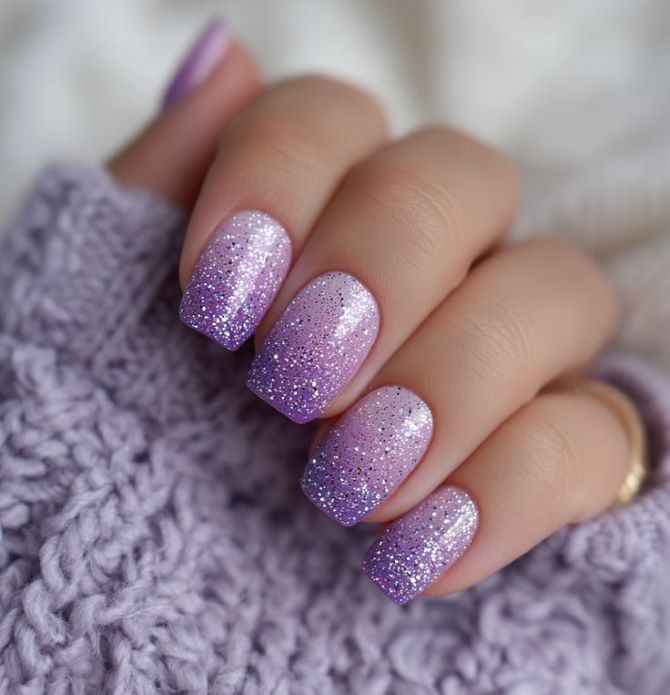 Gradient Manicure: The Best Design Ideas 32