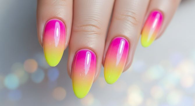 Gradient Manicure: The Best Design Ideas 10