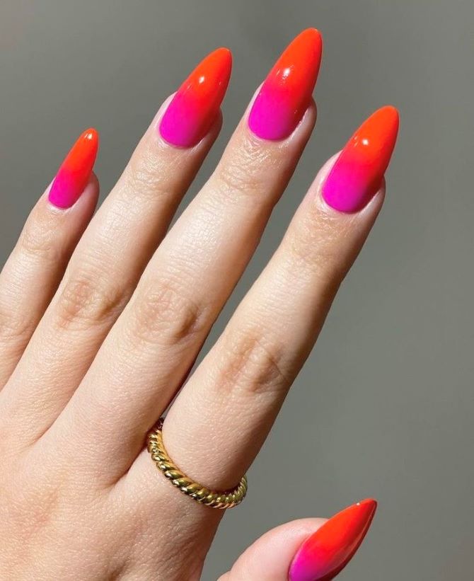 Gradient Manicure: The Best Design Ideas 13