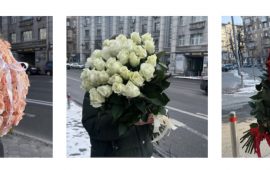 Квіткова композиція на Хелловін