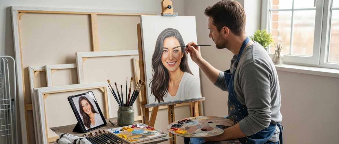 Непреходящая привлекательность художественных портретов на заказ