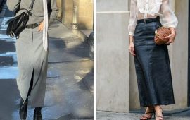 What to wear with a sheath skirt: fashionable looks for 2026