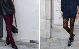 Як носити сукню з колготками: стильний образ у сезон холодів