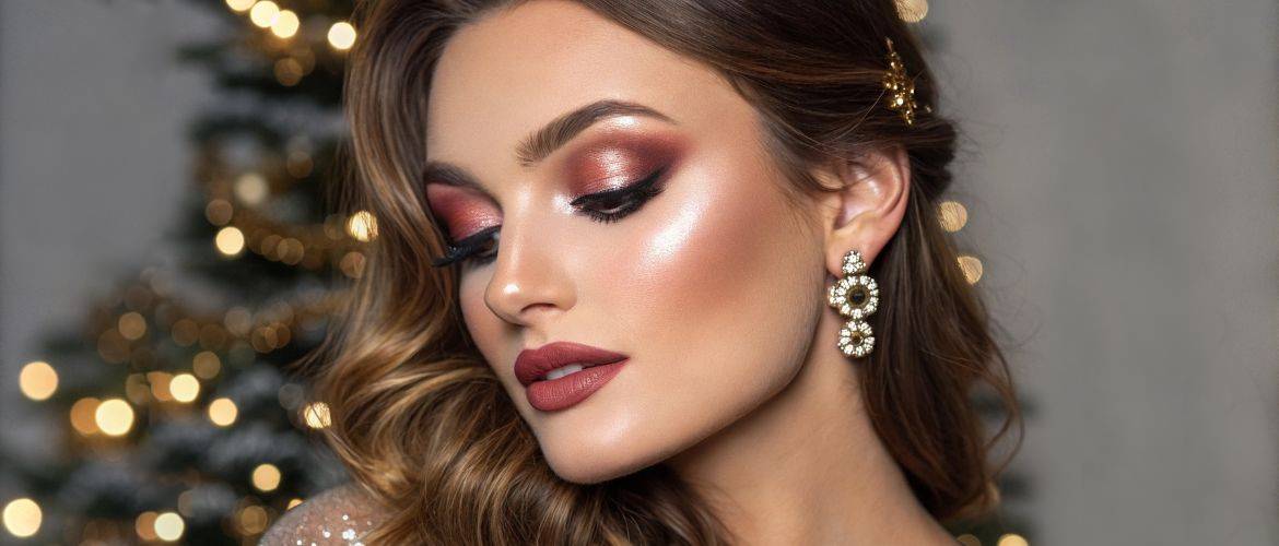 Макияж на новогодний корпоратив: идеальный образ для праздника