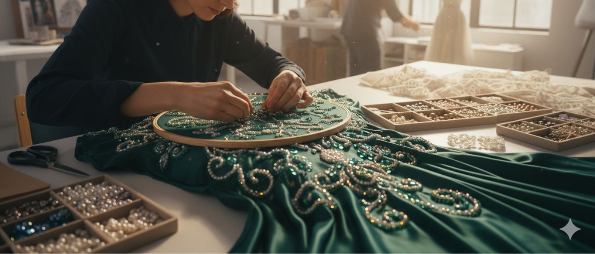 Как создается современное вечернее платье: взгляд изнутри на работу дизайнерского бренда