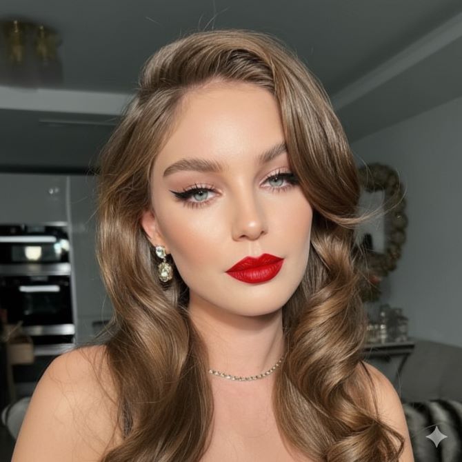 Макияж на новогодний корпоратив: идеальный образ для праздника 1