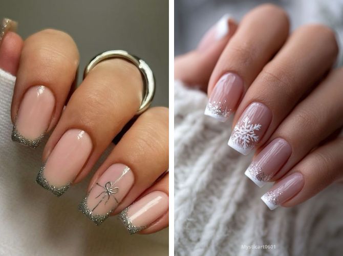 Новогодний маникюр 2026: стильные фотоидеи в год Огненной Лошади 18