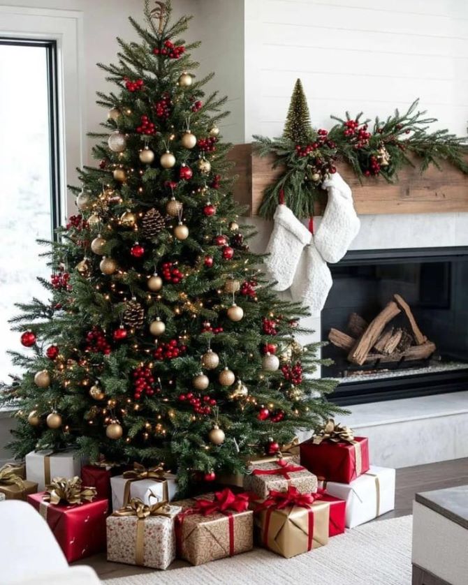 В каком цвете наряжать елку в 2026 году: лучшие идеи для года Лошади 15