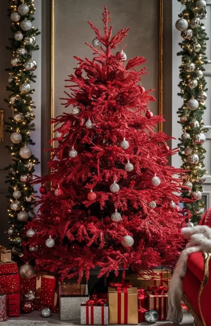 What color to decorate your Christmas tree in 2026: the best ideas for the Year of the Horse 29