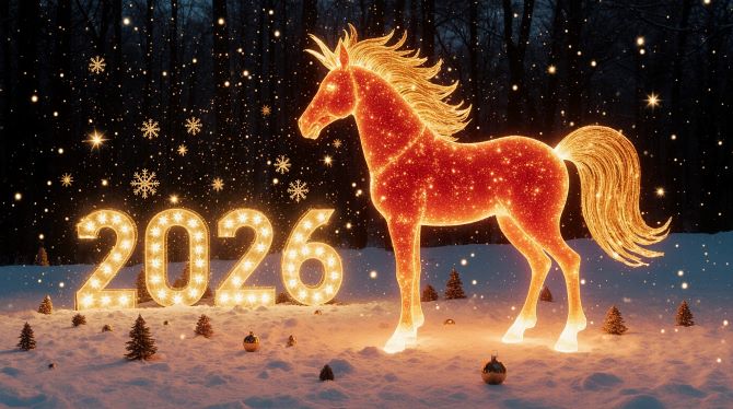 З Новим роком 2026: привітання з Роком Коня у прозі 4