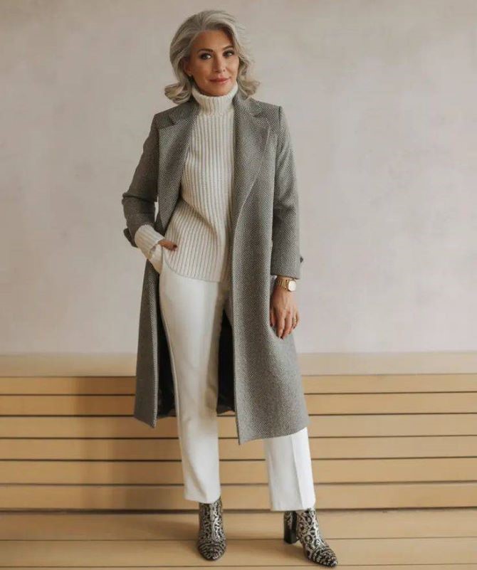 Базовый гардероб для женщин 50+: элегантные осенние образы 2