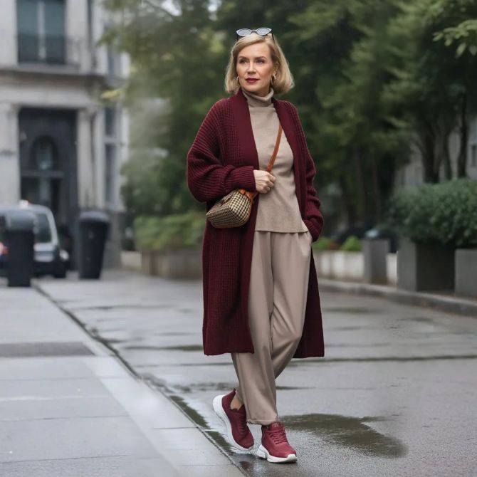 Базовый гардероб для женщин 50+: элегантные осенние образы 5