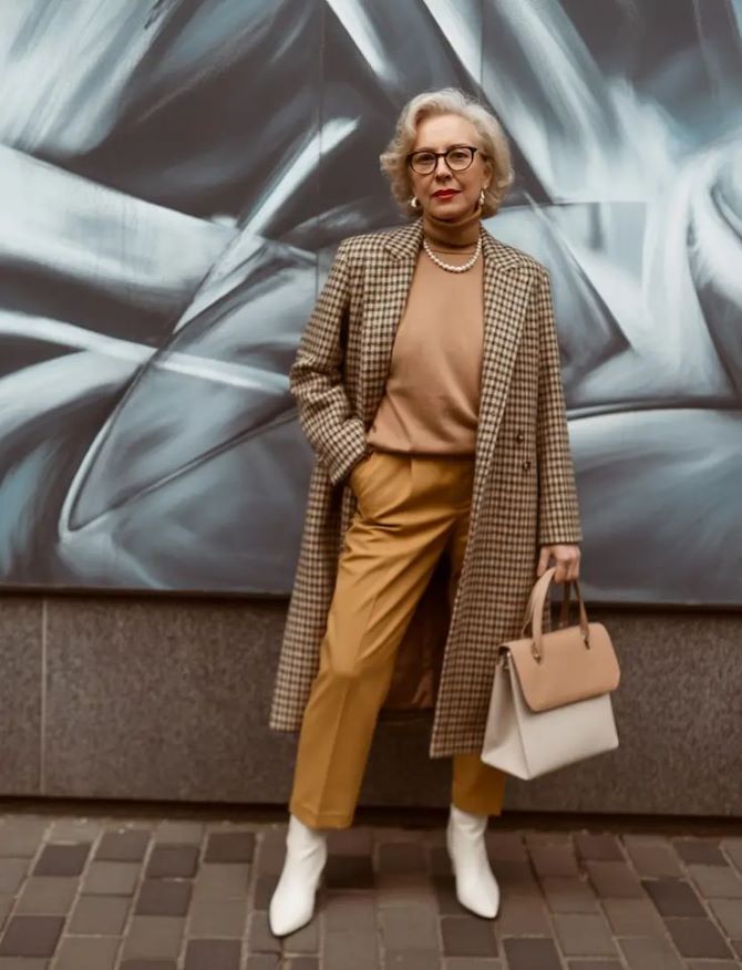 Базовый гардероб для женщин 50+: элегантные осенние образы 9