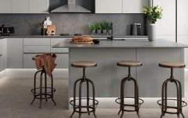 Барные стулья на кухню – как выбрать стильные элементы интерьера