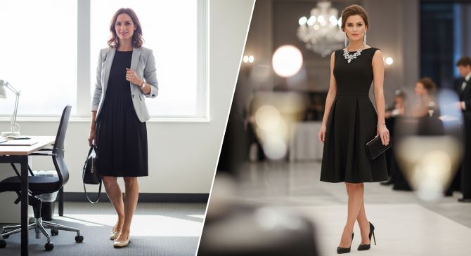 Универсальные луки: как дневной наряд превратить в вечерний 1