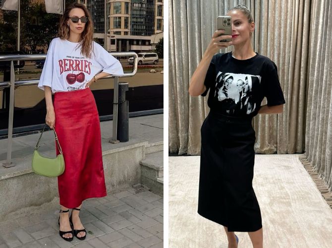 С чем носить юбку-футляр: модные образы 2026 года 3