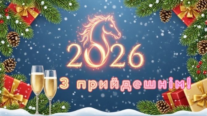 З прийдешнім Новим роком 2026: красиві привітання на рік Коня 11
