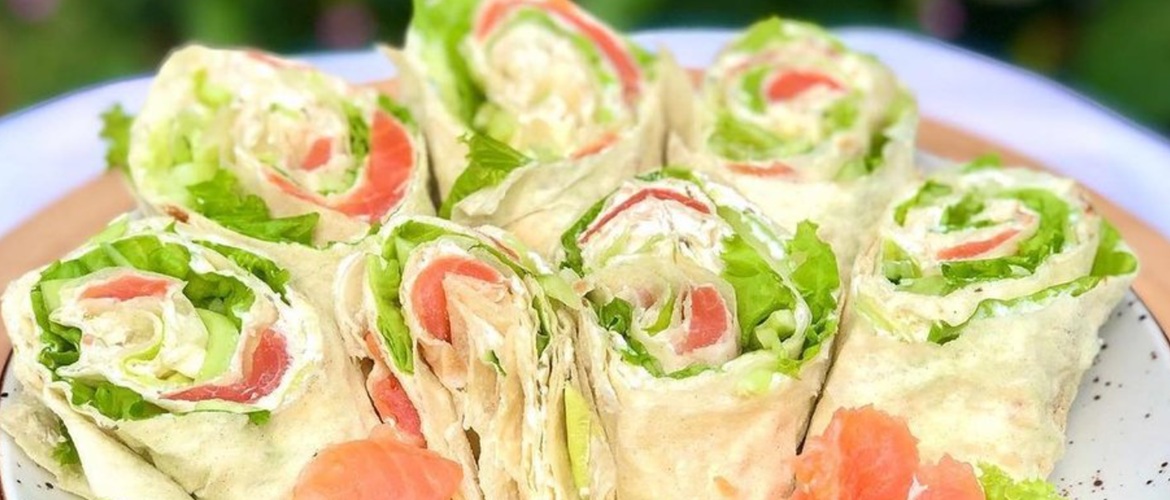 3 варіанти закусок з лаваша на Новий рік 2026