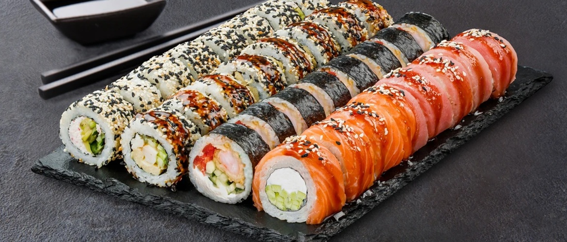 Встигни замовити у Суші Майстер в Києві на шалені знижки до Різдвяних свят