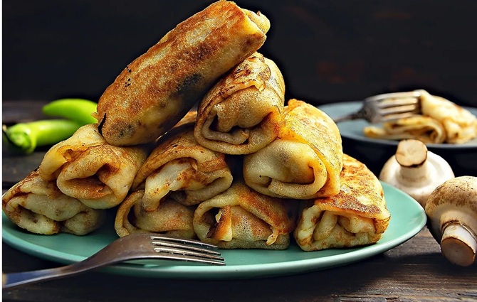 3 Best Filled Pancake Recipes for the Christmas Table: Step-by-Step Preparation 2