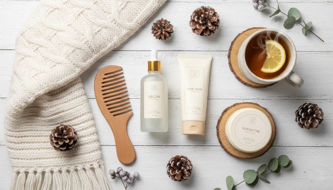 Сухость кожи головы зимой: как спасти волосы от холода 2